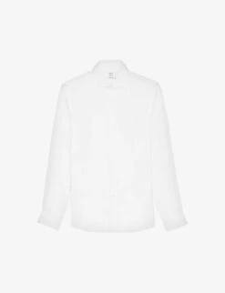 Outlet Daily Tops Store 24 Reiss Ruban Regular-fit Linen Shirt