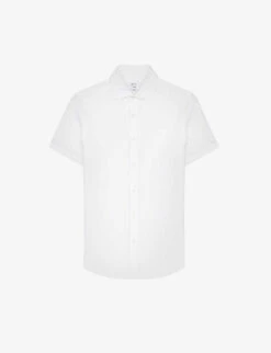 Reiss Holiday Slim-fit Linen Shirt