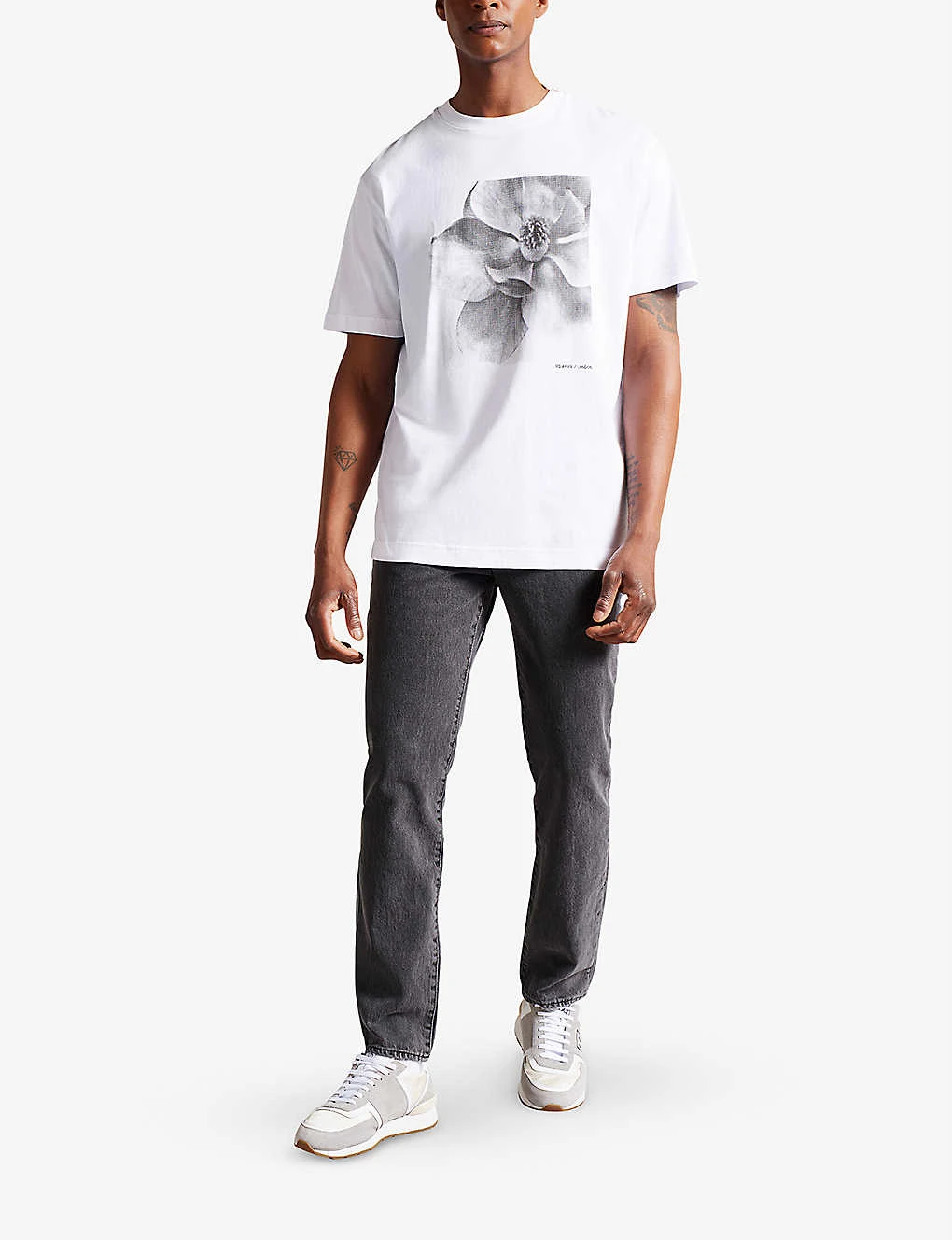 Ted Baker Sutton Brand-patch Slim-fit Cotton-blend Denim Jeans 2 Ted Baker Sutton Brand-patch Slim-fit Cotton-blend Denim Jeans - Image 2