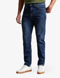 Ted Baker Strtfo Slim-fit Jeans 6 Ted Baker Strtfo Slim-fit Jeans -Outlet Daily Tops Store R03939849 MIDBLUE ALT02