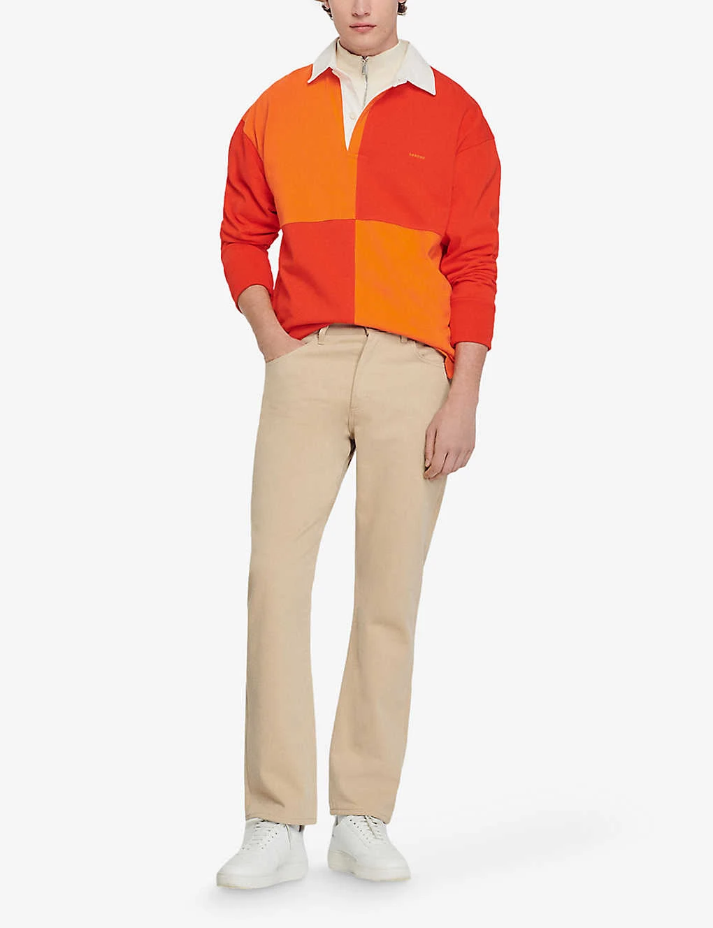 Sandro Heavy Organic Straight-leg High-rise Jeans 2 Sandro Heavy Organic Straight-leg High-rise Jeans - Image 2