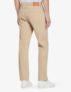 Sandro Heavy Organic Straight-leg High-rise Jeans 8 Sandro Heavy Organic Straight-leg High-rise Jeans -Outlet Daily Tops Store R03948194 NATURELS ALT03