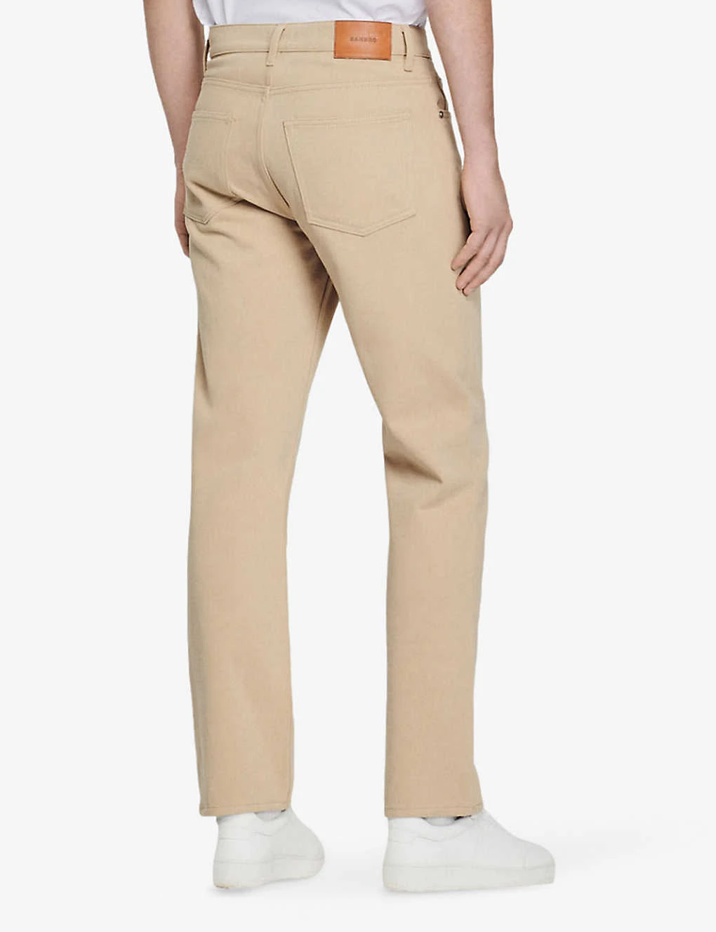 Sandro Heavy Organic Straight-leg High-rise Jeans 4 Sandro Heavy Organic Straight-leg High-rise Jeans - Image 4