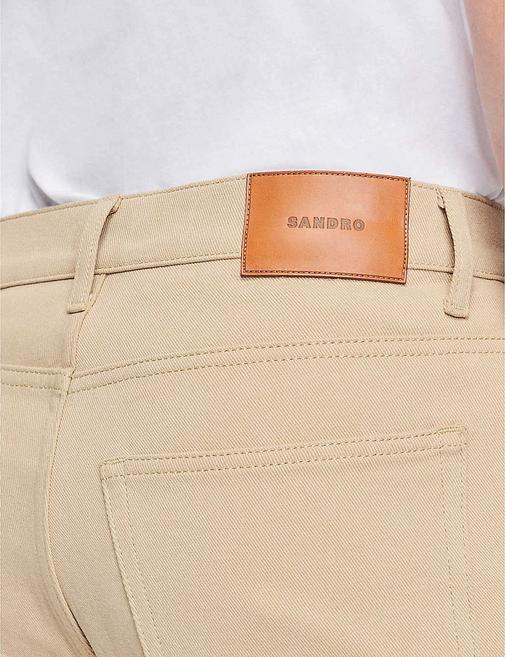 Sandro Heavy Organic Straight-leg High-rise Jeans 5 Sandro Heavy Organic Straight-leg High-rise Jeans - Image 5