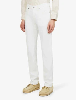 Paige Slim Straight-leg Stretch-denim Jeans 9 Paige Slim Straight-leg Stretch-denim Jeans -Outlet Daily Tops Store R03948597 ICECAP ALT02