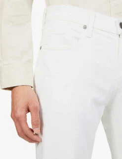 Paige Slim Straight-leg Stretch-denim Jeans 11 Paige Slim Straight-leg Stretch-denim Jeans -Outlet Daily Tops Store R03948597 ICECAP ALT04