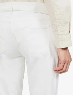 Paige Slim Straight-leg Stretch-denim Jeans 12 Paige Slim Straight-leg Stretch-denim Jeans -Outlet Daily Tops Store R03948597 ICECAP ALT05