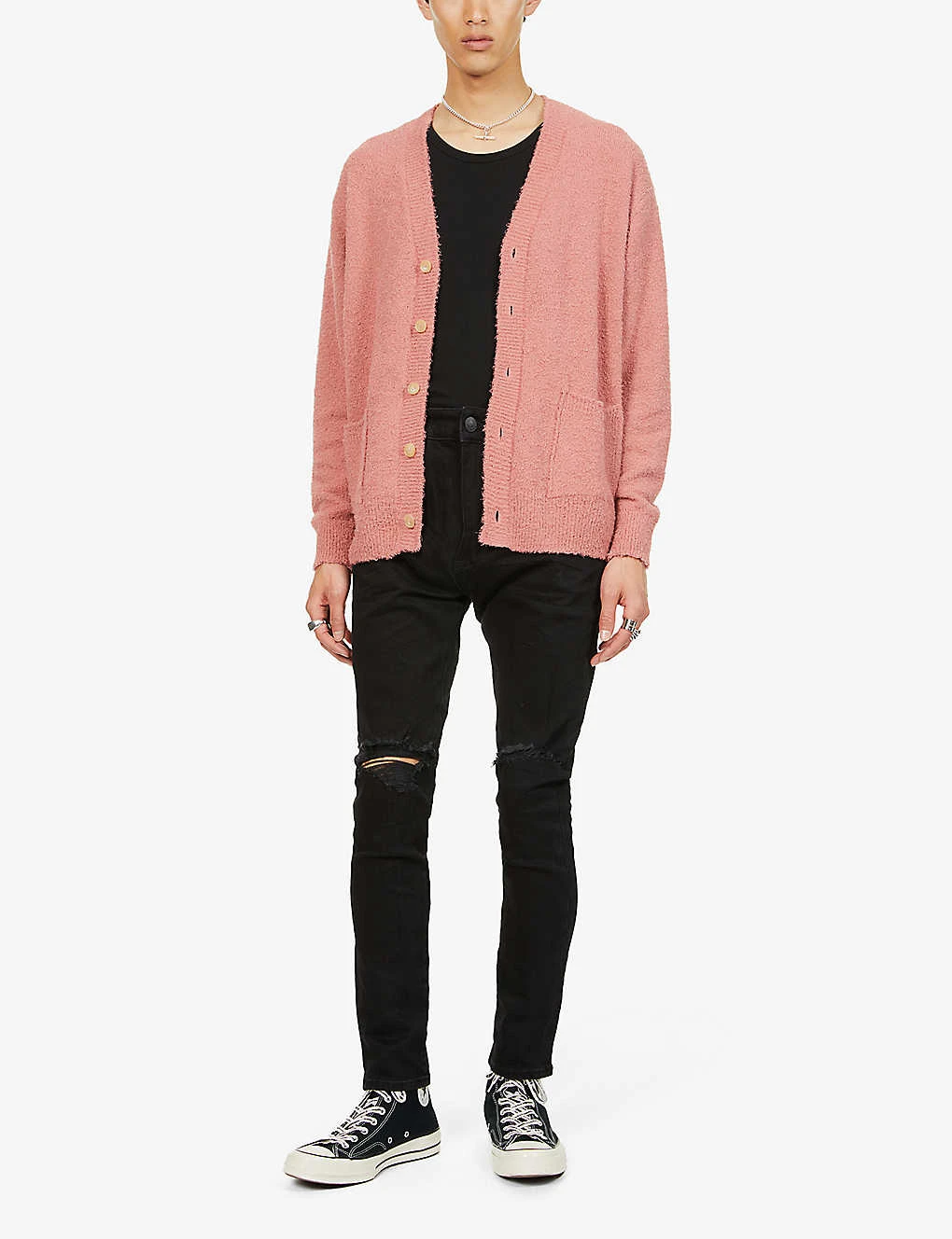 NEUW Rebel Distressed-panel Skinny Stretch-denim Jeans 2 NEUW Rebel Distressed-panel Skinny Stretch-denim Jeans - Image 2