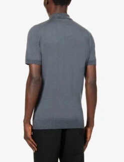 JOHN SMEDLEY Payton Regular-fit Merino-wool Polo Shirt 8 JOHN SMEDLEY Payton Regular-fit Merino-wool Polo Shirt -Outlet Daily Tops Store R03973390 SLATEGREY ALT03