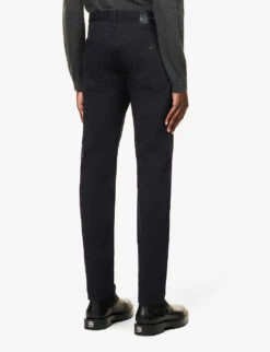 Emporio Armani J06 Gab Straight-leg Mid-rise Stretch-denim Jeans 8 Emporio Armani J06 Gab Straight-leg Mid-rise Stretch-denim Jeans -Outlet Daily Tops Store R03981647 BLUNAVY ALT03