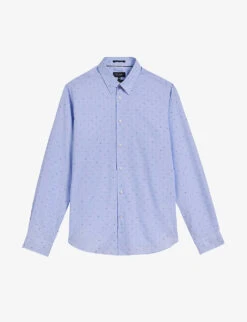 Ted Baker Calatss Slim-fit Cotton Shirt
