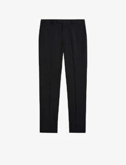 Ted Baker Lothian Slim-fit Wool-blend Trousers