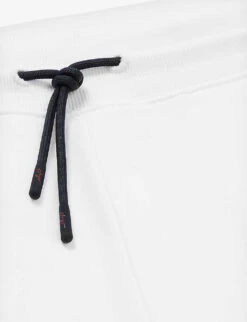 Hugo Brand-embroidered Drawstring-waist Cotton Jogging Bottoms 9 Hugo Brand-embroidered Drawstring-waist Cotton Jogging Bottoms -Outlet Daily Tops Store R04012153 WHITE ALT04