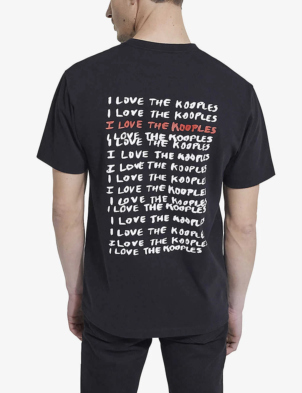 THE KOOPLES Graphic Logo-print Cotton-jersey T-shirt 4 THE KOOPLES Graphic Logo-print Cotton-jersey T-shirt - Image 4