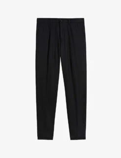 Ted Baker Skyets Slim-fit Straight-leg Wool Trousers