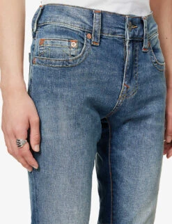 True Religion Rocco Slim-fit Skinny Stretch-denim Jeans -Outlet Daily Tops Store R04070607 MEDIUMDISRUPTION ALT04