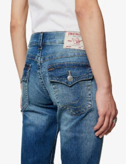 True Religion Rocco Slim-fit Skinny Stretch-denim Jeans -Outlet Daily Tops Store R04070607 MEDIUMDISRUPTION ALT05