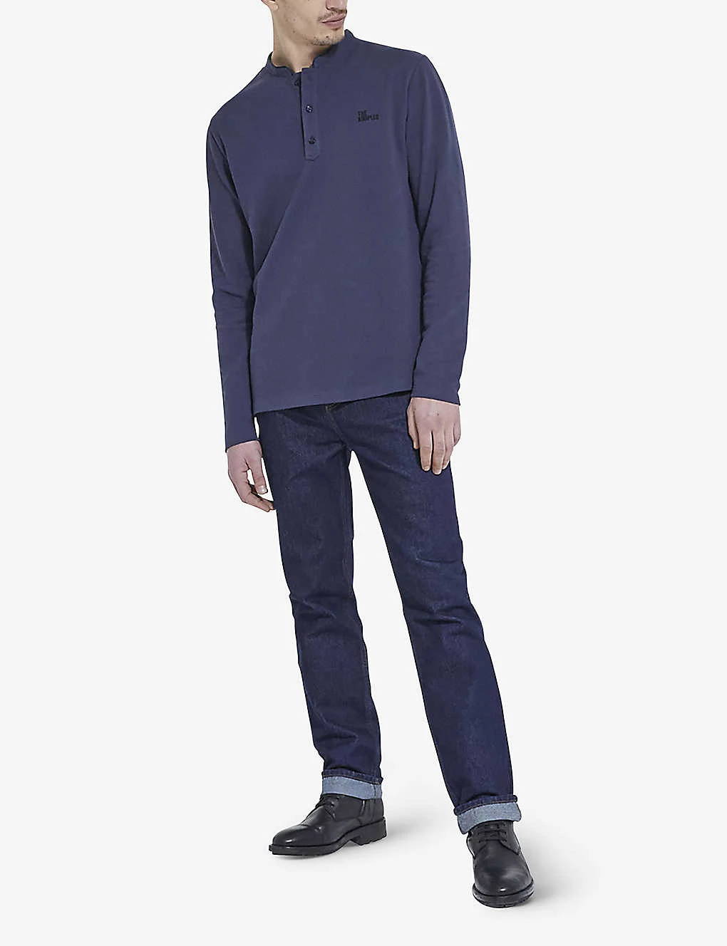 THE KOOPLES Hemmed Straight-leg Jeans 2 THE KOOPLES Hemmed Straight-leg Jeans - Image 2