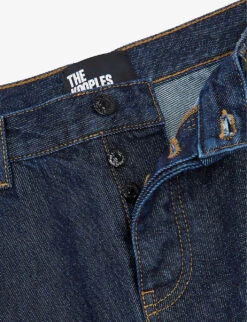 THE KOOPLES Hemmed Straight-leg Jeans 9 THE KOOPLES Hemmed Straight-leg Jeans -Outlet Daily Tops Store R04070834 BLU05 ALT04