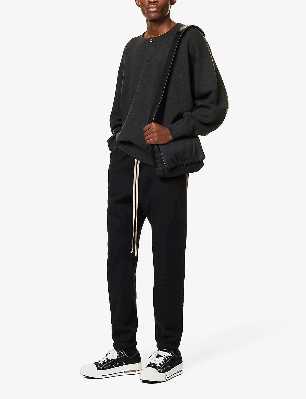 Fear Of God Eternal Relaxed-fit Tapered-leg Cotton-jersey Jogging Bottoms 2 Fear Of God Eternal Relaxed-fit Tapered-leg Cotton-jersey Jogging Bottoms - Image 2