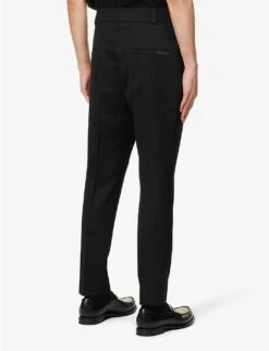 Fear Of God Eternal Pleated Tapered Regular-fit Wool Trousers 9 Fear Of God Eternal Pleated Tapered Regular-fit Wool Trousers -Outlet Daily Tops Store R04075953 BLACK ALT03