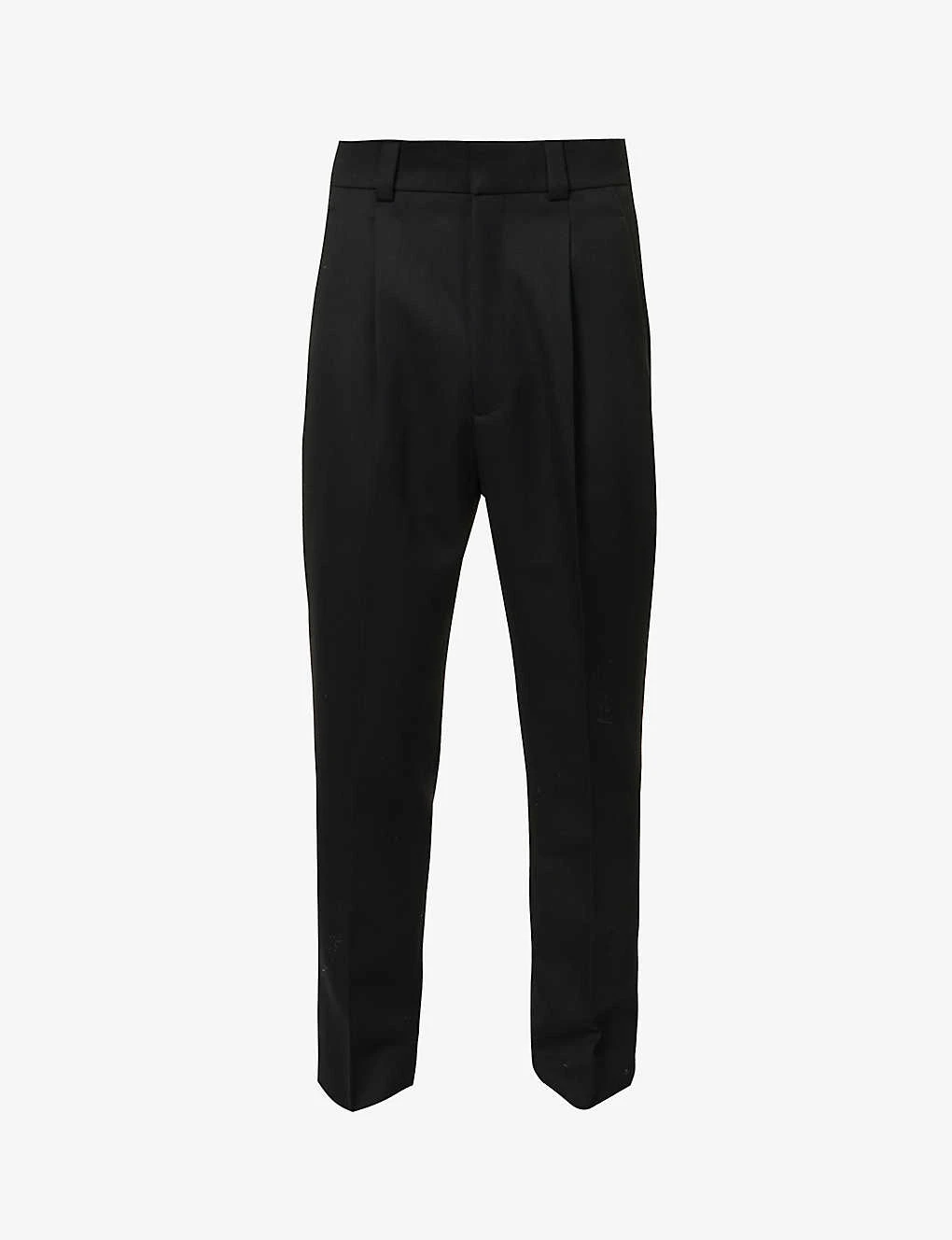 Fear Of God Eternal Pleated Tapered Regular-fit Wool Trousers 1 Fear Of God Eternal Pleated Tapered Regular-fit Wool Trousers
