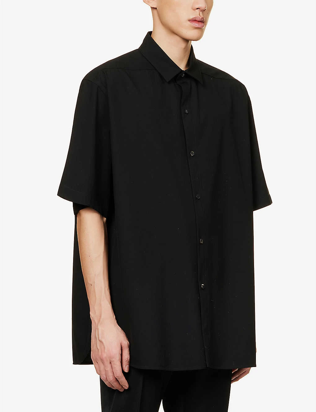 Fear Of God Eternal Relaxed-fit Stretch-cotton And Wool-blend Shirt 3 Fear Of God Eternal Relaxed-fit Stretch-cotton And Wool-blend Shirt - Image 3