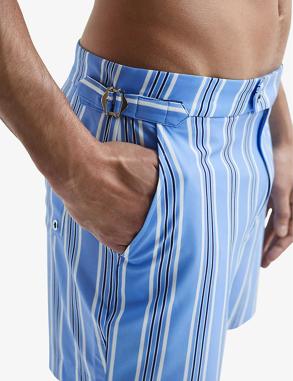 Reiss Palm Recycled Polyester-blend Swim Shorts 5 Reiss Palm Recycled Polyester-blend Swim Shorts - Image 5