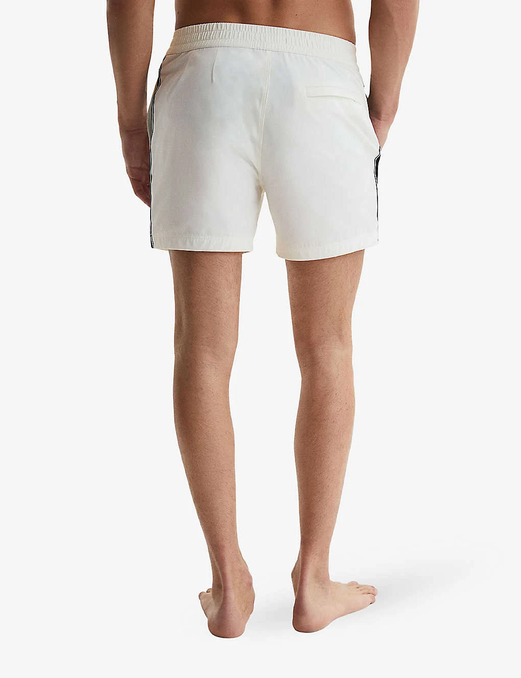 Reiss Jesse Elasticated-waist Side-stripe Stretch-woven Swim Shorts 4 Reiss Jesse Elasticated-waist Side-stripe Stretch-woven Swim Shorts - Image 4
