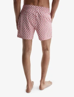 Reiss Florida Recycled Polyester-blend Swim Shorts -Outlet Daily Tops Store R04080322 RUST ALT03