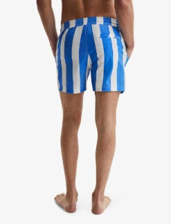 Reiss Ocean Recycled Polyester-blend Swim Shorts -Outlet Daily Tops Store R04080327 OCEANBLUEWHIT ALT03