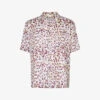 AllSaints Leado Animal-print Relaxed-fit Woven Shirt