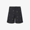 AllSaints Emotive Smiley-print Recycled Polyamide Swim Shorts