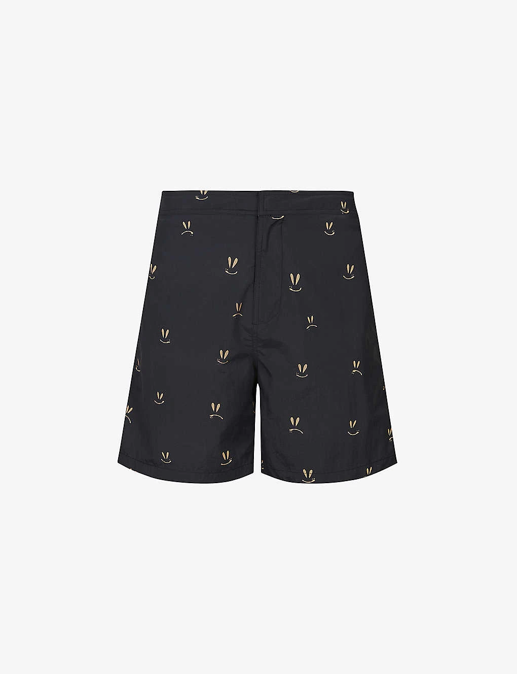 AllSaints Emotive Smiley-print Recycled Polyamide Swim Shorts 1 AllSaints Emotive Smiley-print Recycled Polyamide Swim Shorts