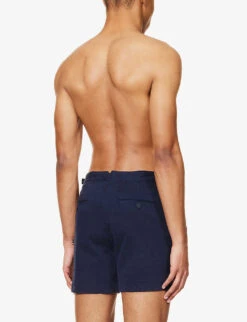 ORLEBAR BROWN Bulldog Stretch-cotton Swim Shorts -Outlet Daily Tops Store R04085804 DARKNAVY ALT03