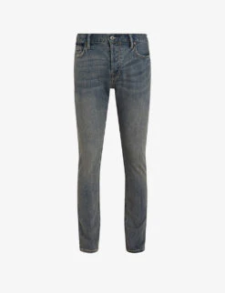 AllSaints Rex Faded Slim-fit Stretch-denim Jeans