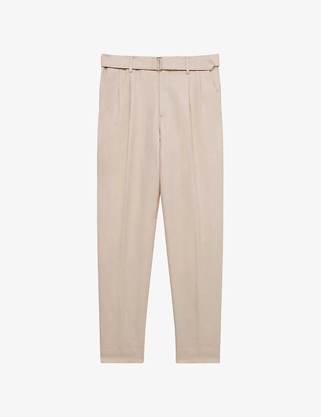 Reiss Trail Regular-fit Tapered-leg Cotton-blend Trousers 1 Reiss Trail Regular-fit Tapered-leg Cotton-blend Trousers