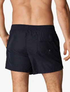 ETON Patch-pocket Drawstring Swim Trunks -Outlet Daily Tops Store R04088565 NAVYBLUE ALT03