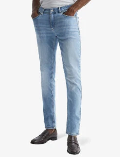 Reiss Aniston Slim-leg Mid-rise Stretch-denim Jeans 7 Reiss Aniston Slim-leg Mid-rise Stretch-denim Jeans -Outlet Daily Tops Store R04098642 LIGHTWASH ALT02