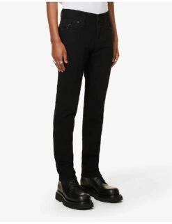 True Religion Rocco Straight-leg Stretch-denim Jeans 8 True Religion Rocco Straight-leg Stretch-denim Jeans -Outlet Daily Tops Store R04104209 BLACKRINSEWASH ALT02