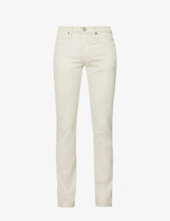 Paige Lennox Slim-leg Mid-rise Stretch-woven Jeans