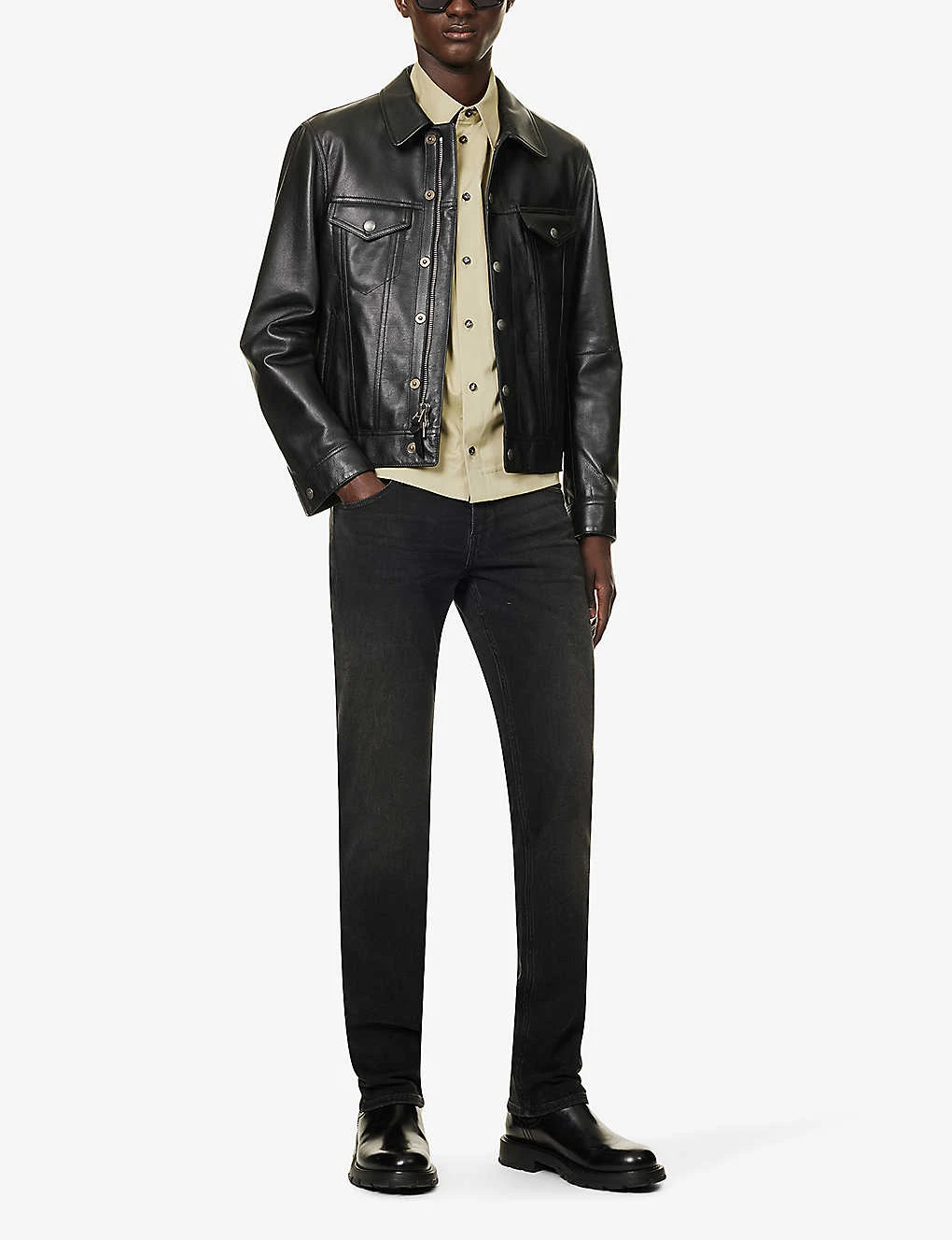 Paige Federal Slim-fit Straight-leg Stretch-denim Jeans 2 Paige Federal Slim-fit Straight-leg Stretch-denim Jeans - Image 2