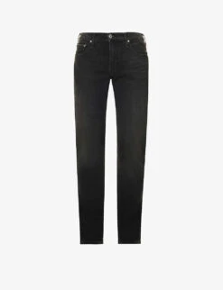 Paige Federal Slim-fit Straight-leg Stretch-denim Jeans