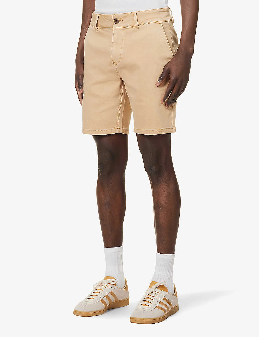 Paige Thompson Mid-rise Stretch-denim Shorts 3 Paige Thompson Mid-rise Stretch-denim Shorts - Image 3