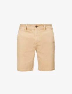 Paige Thompson Mid-rise Stretch-denim Shorts