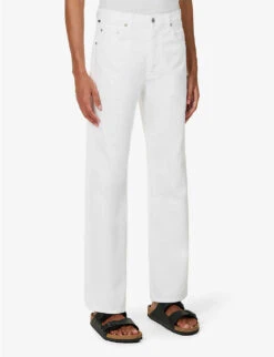 CITIZENS OF HUMANITY Hayden Archive Relaxed-fit Wide-leg Stretch-denim Jeans 8 CITIZENS OF HUMANITY Hayden Archive Relaxed-fit Wide-leg Stretch-denim Jeans -Outlet Daily Tops Store R04111650 CHALK ALT02