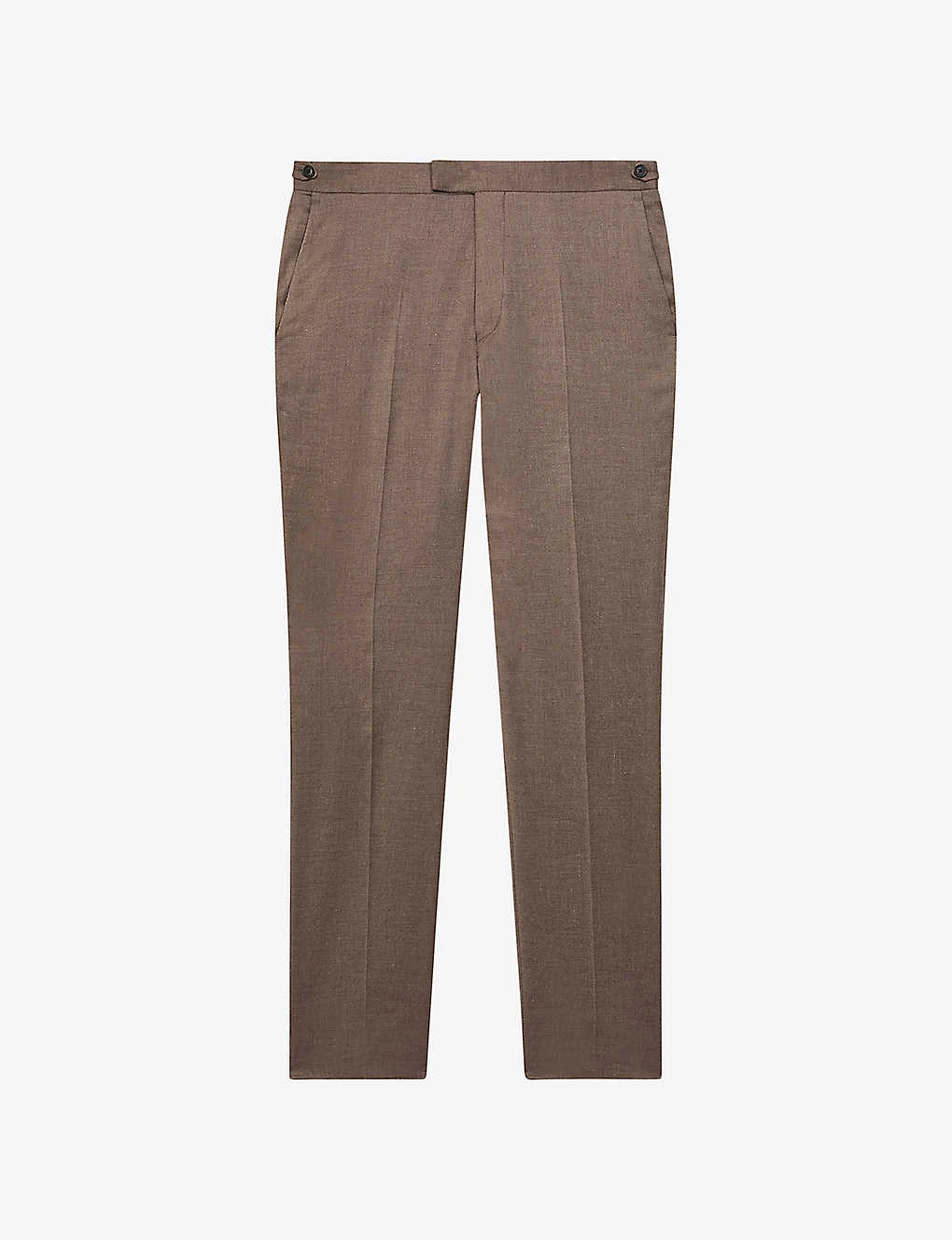 Reiss Paddock Straight-leg Mid-rise Stretch-woven Trousers 1 Reiss Paddock Straight-leg Mid-rise Stretch-woven Trousers