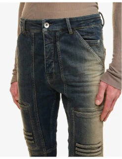 Nagakin Tapered Skinny-fit Stretch-cotton Jeans -Outlet Daily Tops Store R04116992 MINERALPEARLDEGRADE ALT04