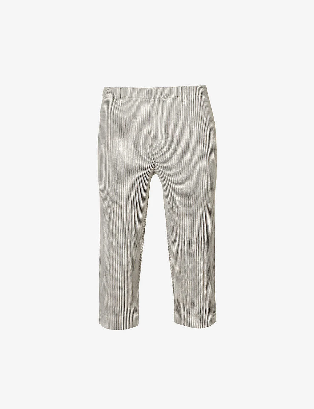 Pleated Cropped Relaxed-fit Woven Trousers 1 Pleated Cropped Relaxed-fit Woven Trousers