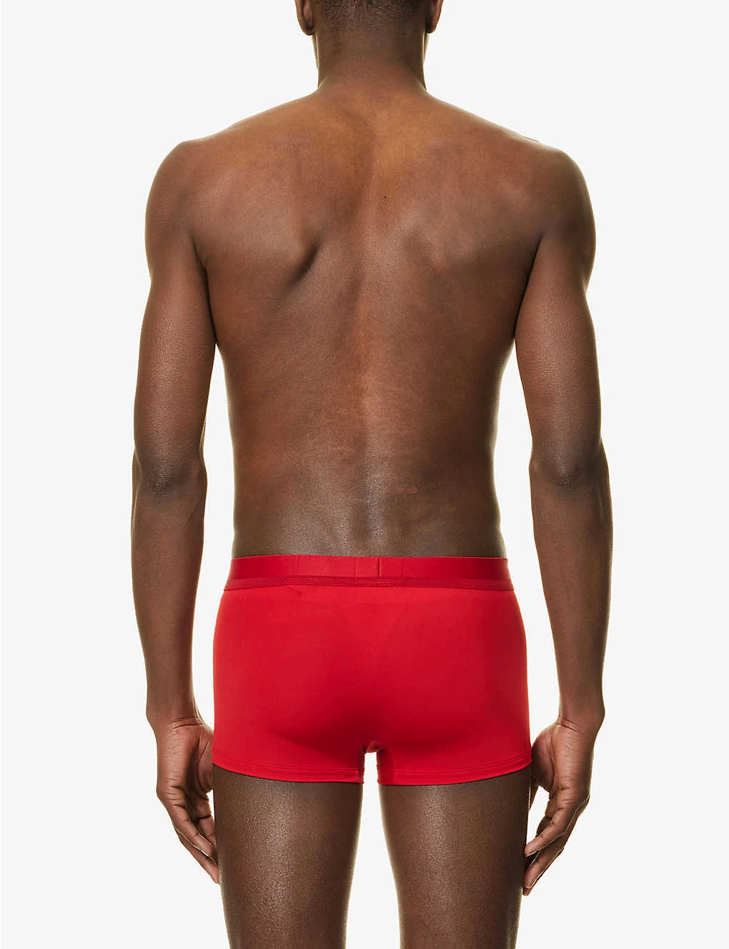 Calvin Klein Logo-waistband Low-rise Stretch-jersey Trunks 3 Calvin Klein Logo-waistband Low-rise Stretch-jersey Trunks - Image 3